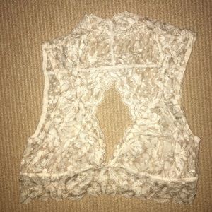 Free people open back bralette